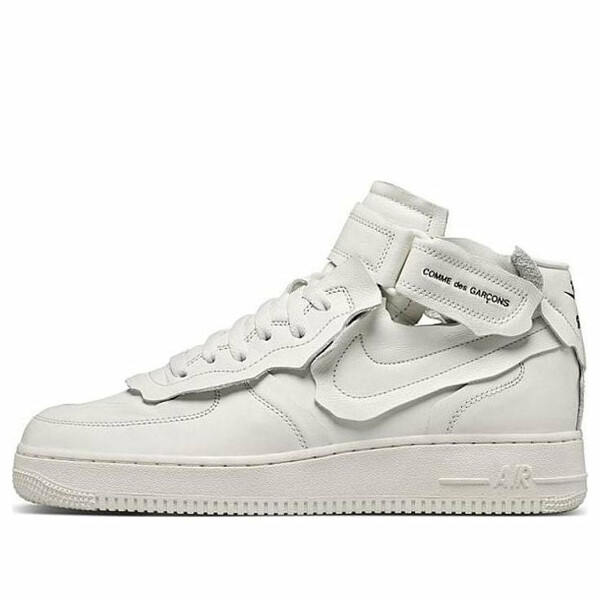 Nike ナイキ メンズ スニーカー  【Nike x COMME des GARCONS Air Force 1 Mid Triple White DC3601-100】  サイズ US_6(24.0cm)