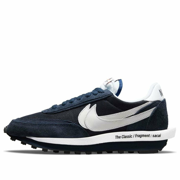 Nike ナイキ メンズ スニーカー 【Nike x sacai x Fragment Design LDV Waffle 'Blackened Blue' DH2684-400】 サイズ US_7.5(25.5cm)|asty