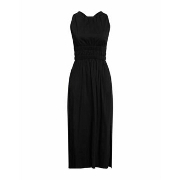 【送料無料】 セミクチュール レディース ワンピース トップス Maxi dresses Black