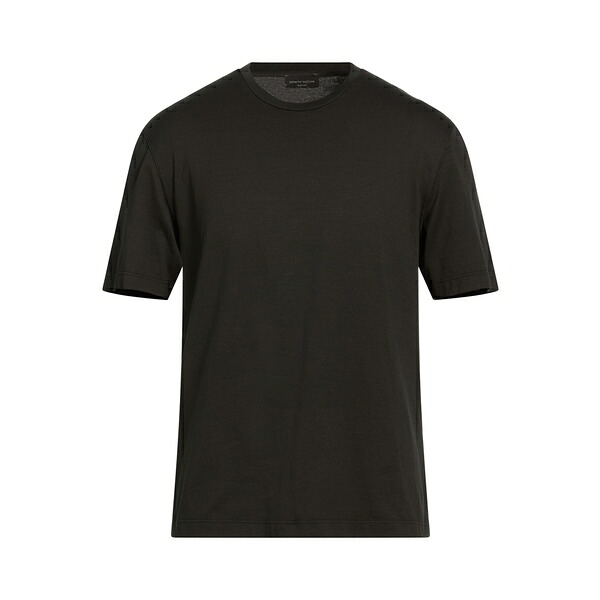【送料無料】 ロベルトコリーナ メンズ Tシャツ トップス T-shirts Black