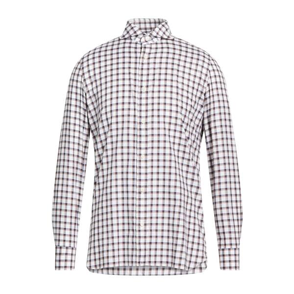 【送料無料】 ルイジ ボレッリ ナポリ メンズ シャツ トップス Shirts White