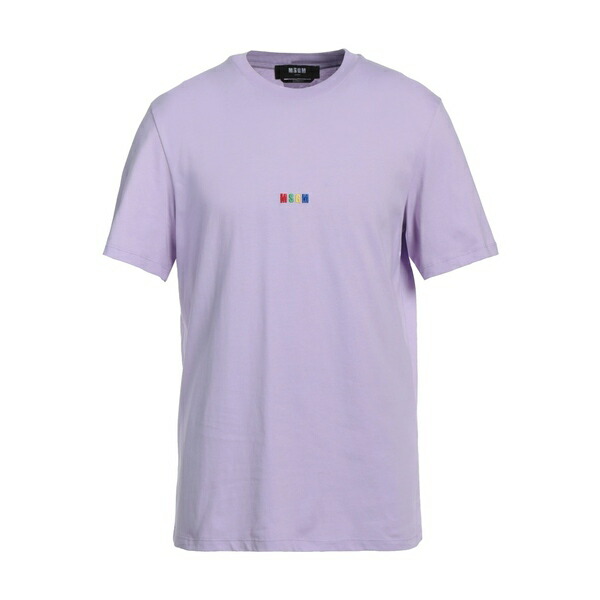 【送料無料】 エムエスジイエム メンズ Tシャツ トップス T-shirts Purple