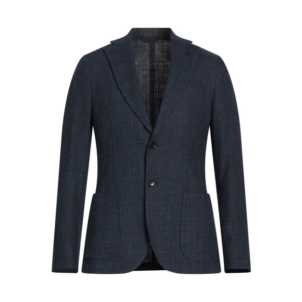 【送料無料】 パオローニ メンズ ジャケット＆ブルゾン アウター Blazers Blue