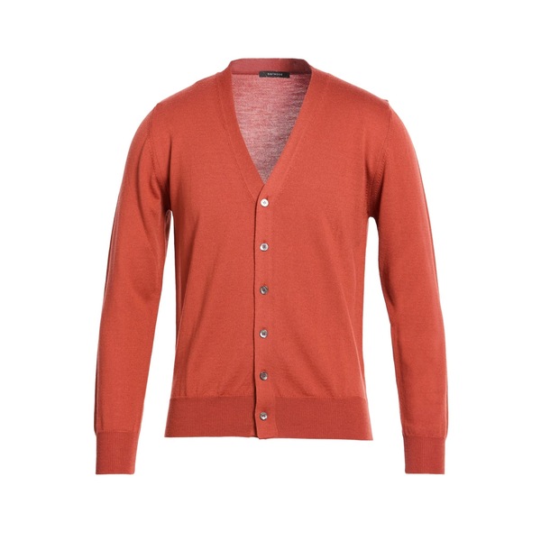 【貨物輸送無料】 呼びりん木材 メンズ ジレー アウター Cardigans Orange