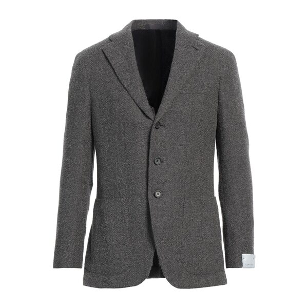 【送料無料】 カルーゾ メンズ ジャケット＆ブルゾン アウター Blazers Grey