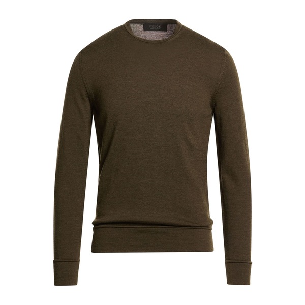 【送料無料】 ブイネック メンズ ニット&セーター アウター Sweaters Green