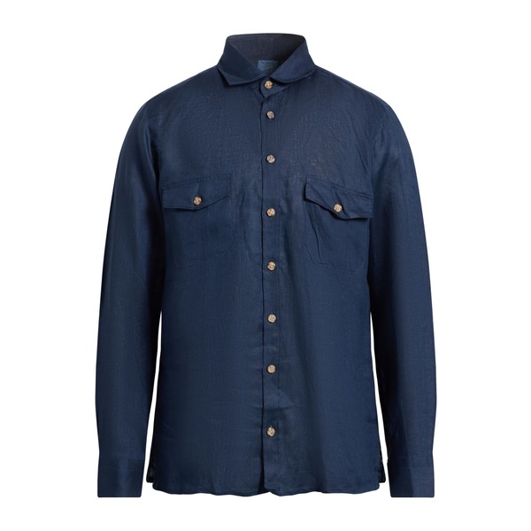 【送料無料】 バルバナポリ メンズ シャツ トップス Shirts Blue