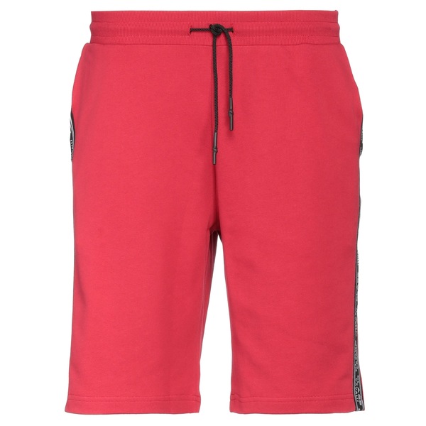 【送料無料】 ロベルトカヴァリ メンズ カジュアルパンツ ボトムス Shorts & Bermuda Shorts Red