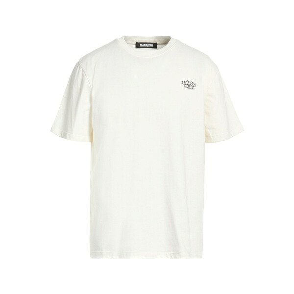 【貨物輸送無料】 バロウ メンズ プルオーバー トップス T-shirts White