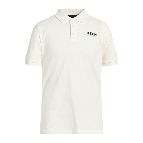 【送料無料】 ジョン リッチモンド メンズ Tシャツ トップス Polo shirts White