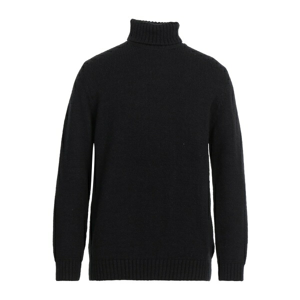 【貨物輸送無料】 ディクタット メンズ 編み物\u0026プルオーバー アウター Turtlenecks Black