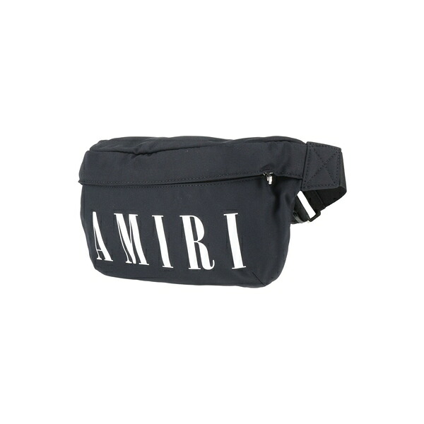 【貨物輸送無料】 アミリ メンズ 商行為系 御徒面子 Belt bags Black