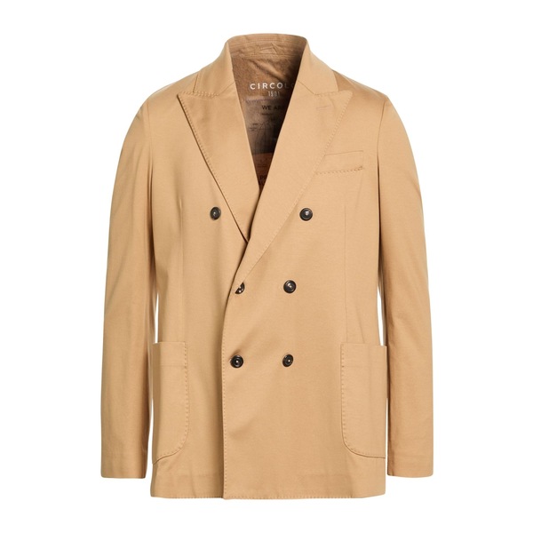 【送料無料】 チルコロ1901 メンズ ジャケット＆ブルゾン アウター Blazers Beige