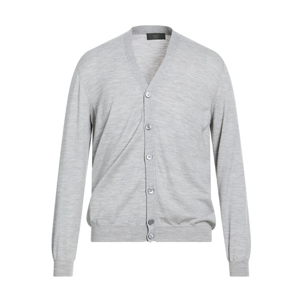 【送料無料】 ザノーネ メンズ カーディガン アウター Cardigans Grey