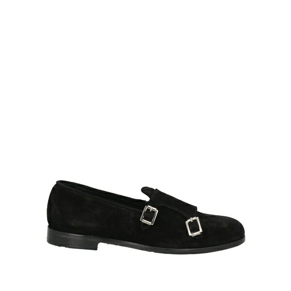 【送料無料】 ジェーピー/デイヴィッド メンズ スリッポン・ローファー シューズ Loafers Black