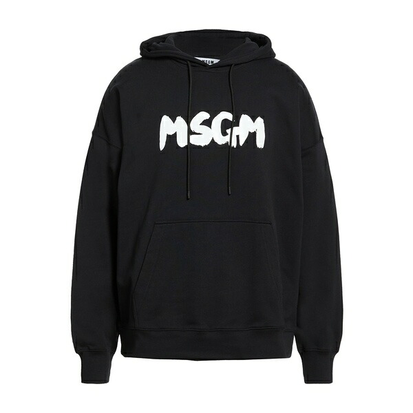 【送料無料】 エムエスジイエム メンズ パーカー・スウェットシャツ アウター Sweatshirts Black
