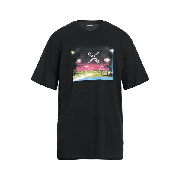 【送料無料】 コスチュームナショナル メンズ Tシャツ トップス T-shirts Black