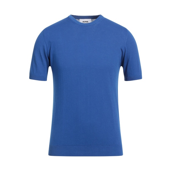 【貨物輸送無料】 アルファス テューディオ メンズ 編み物\u0026スウェーター アウター Sweaters Blue