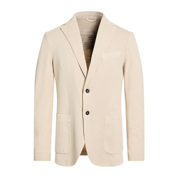 【送料無料】 チルコロ1901 メンズ ジャケット＆ブルゾン アウター Blazers Beige
