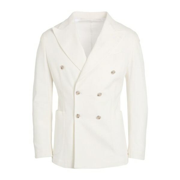 【送料無料】 バルバナポリ メンズ ジャケット＆ブルゾン アウター Blazers White