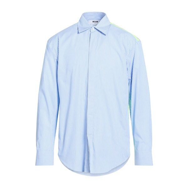 【送料無料】 エムエスジイエム メンズ シャツ トップス Shirts Azure