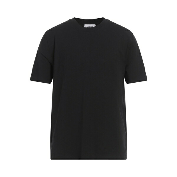 【送料無料】 アルファス テューディオ メンズ Tシャツ トップス T-shirts Black