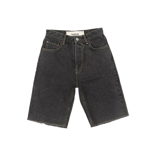 【送料無料】 ハイクール メンズ デニムパンツ ボトムス Denim shorts Black|asty