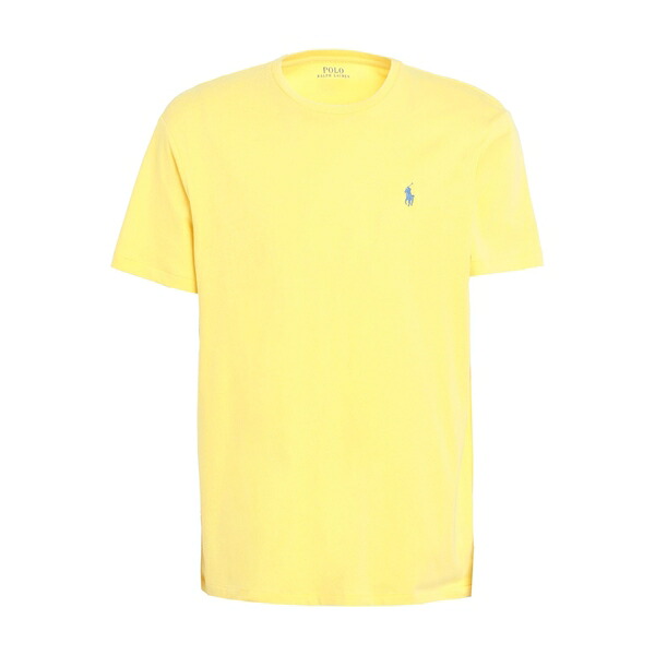 【貨物輸送無料】 ラルフローレン メンズ プルオーバー トップス T-shirts Yellow