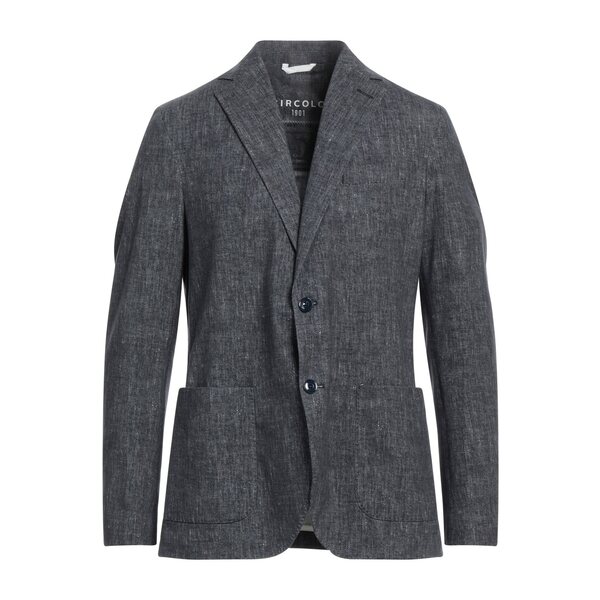 【送料無料】 チルコロ1901 メンズ ジャケット＆ブルゾン アウター Blazers Blue