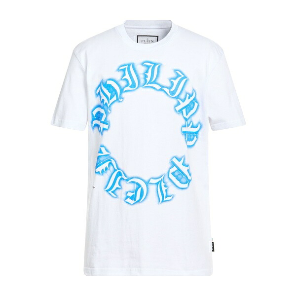 【送料無料】 フィリッププレイン メンズ Tシャツ トップス T-shirts White｜asty