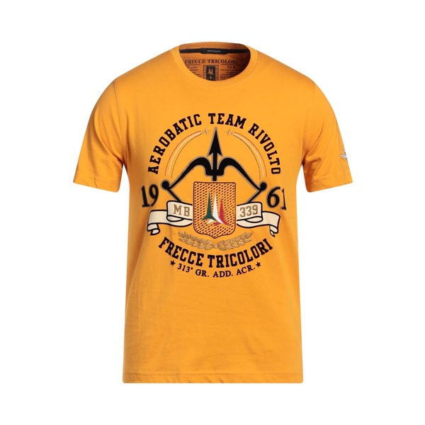 【送料無料】 アエロナウティカ ミリターレ メンズ Tシャツ トップス T-shirts Orange
