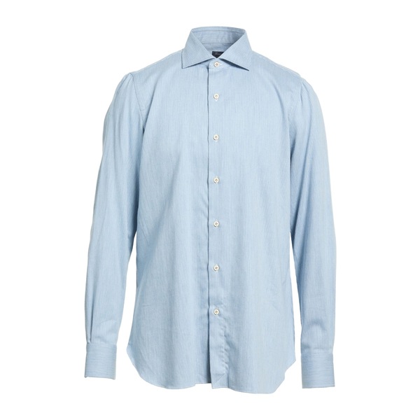 【送料無料】 フィナモレ 1925 メンズ シャツ トップス Shirts Azure