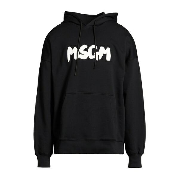 【送料無料】 エムエスジイエム メンズ パーカー・スウェットシャツ アウター Sweatshirts Black