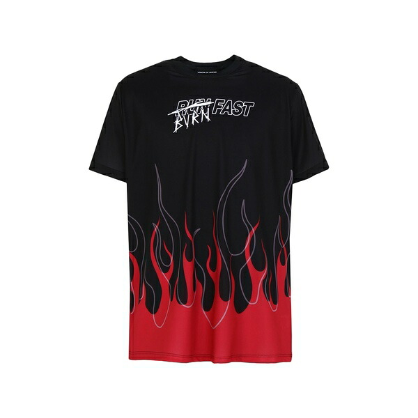 【送料無料】 ヴィジョン・オブ・スーパー メンズ Tシャツ トップス T-shirts Black