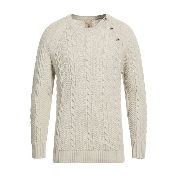 【送料無料】 エイチ953 メンズ ニット&セーター アウター Sweaters Grey|asty