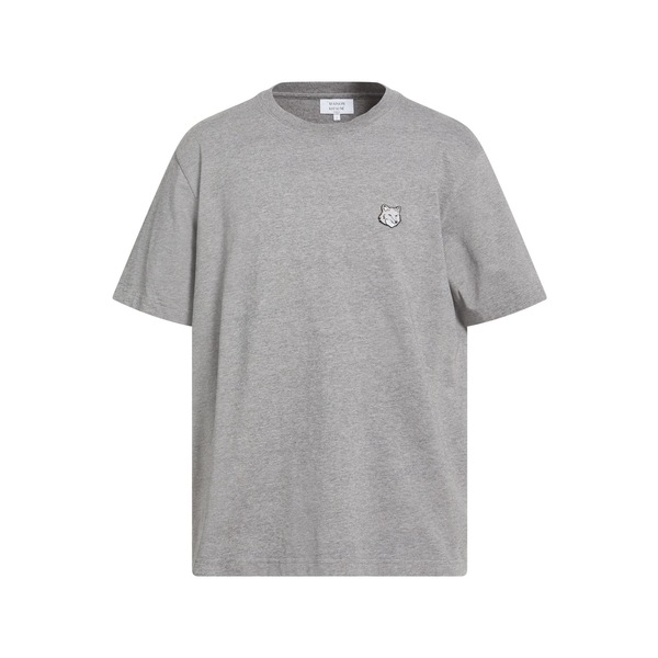 【送料無料】 メゾン キツネ メンズ Tシャツ トップス T-shirts Grey