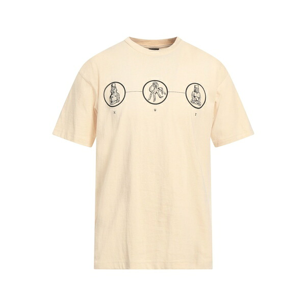 【送料無料】 ハフ メンズ Tシャツ トップス T-shirts Yellow