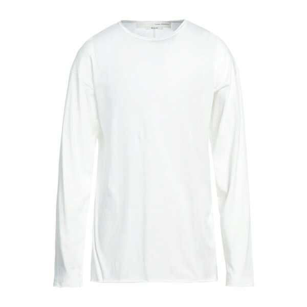 【送料無料】 イザベル・ベネナート メンズ Tシャツ トップス T-shirts White|asty