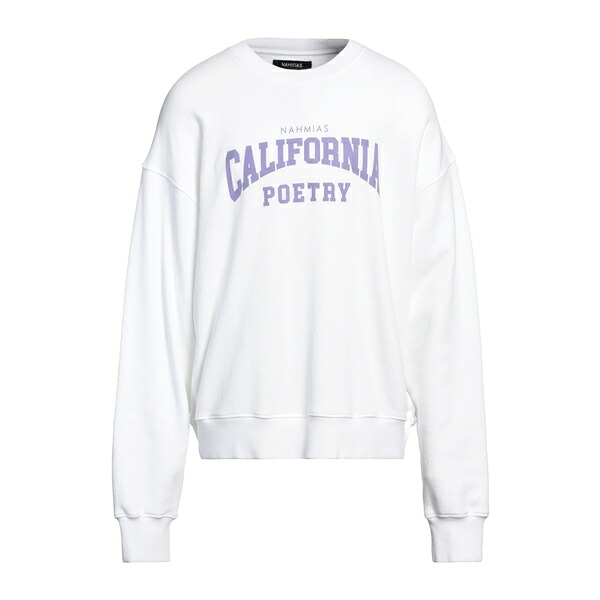 【送料無料】 ナミアス メンズ パーカー・スウェットシャツ アウター Sweatshirts White