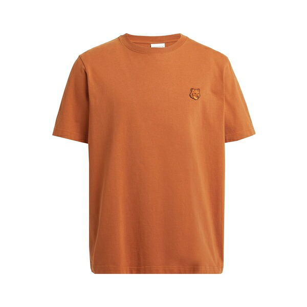 【送料無料】 メゾン キツネ メンズ Tシャツ トップス T-shirts Brown