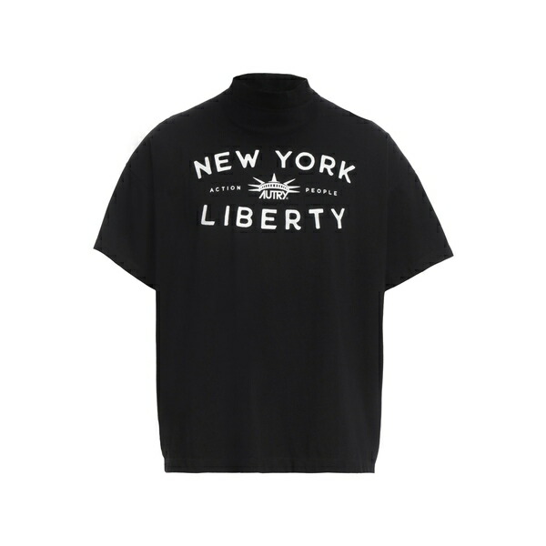 【送料無料】 オートリー メンズ Tシャツ トップス T-shirts Black