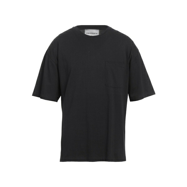 【送料無料】 アマラント メンズ Tシャツ トップス T-shirts Black