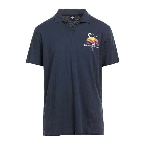【送料無料】 ノースセール メンズ Tシャツ トップス T-shirts Blue