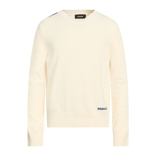【送料無料】 ディースクエアード メンズ ニット&セーター アウター Sweaters White