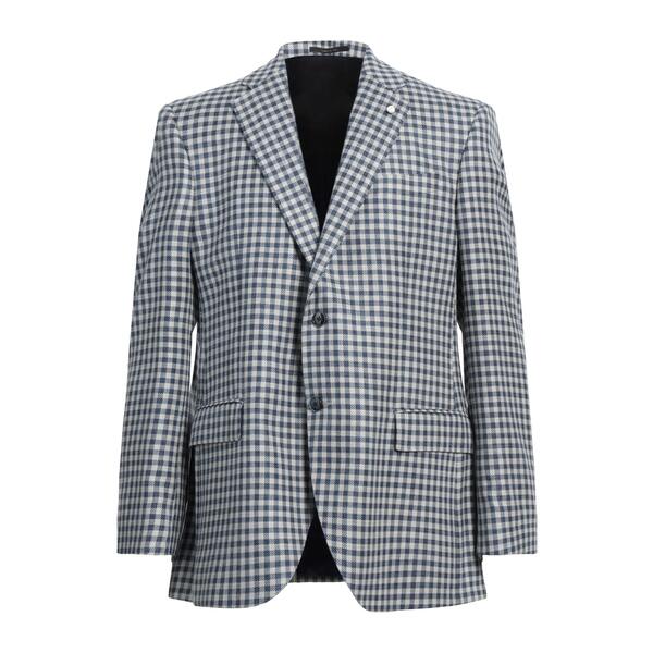 【送料無料】 ルイジ・ビアンキ・マントヴァ メンズ ジャケット＆ブルゾン アウター Blazers Blue