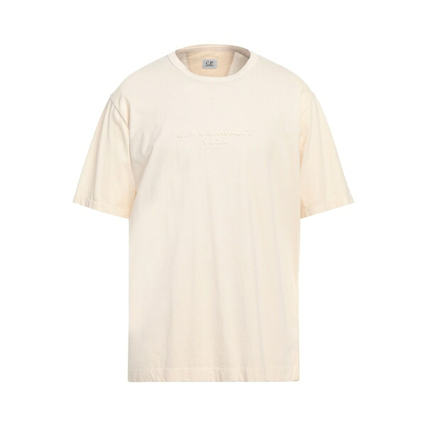 【送料無料】 シーピーカンパニー メンズ Tシャツ トップス T-shirts White