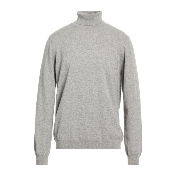 【送料無料】 メッサジェリエ メンズ ニット\u0026セーター アウター Turtlenecks Grey