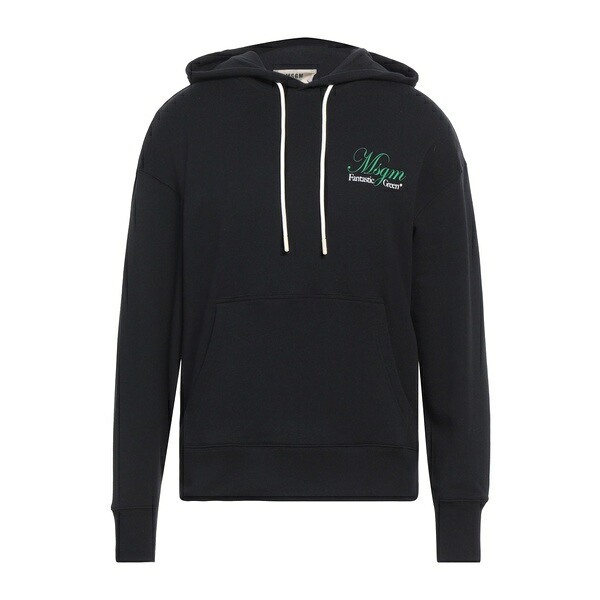 【送料無料】 エムエスジイエム メンズ パーカー・スウェットシャツ アウター Sweatshirts Black|asty