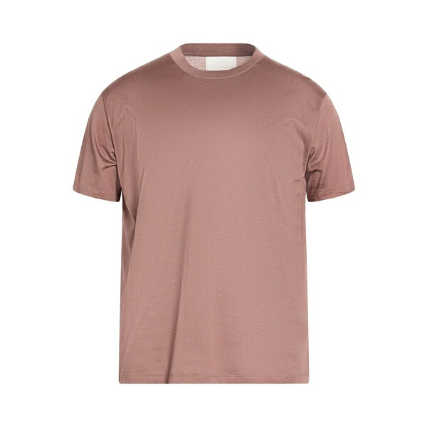 【送料無料】 ユウ メンズ Tシャツ トップス T-shirts Brown｜asty