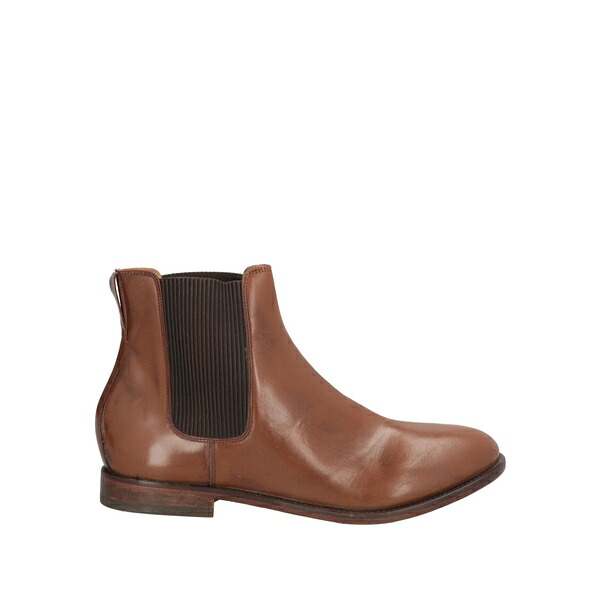 【貨物輸送無料】 モマ メンズ ブーツ シューズ Ankle boots Brown